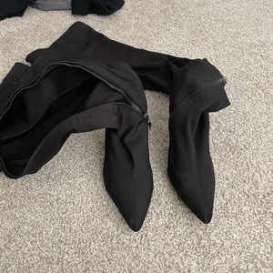 Black Thigh high boots